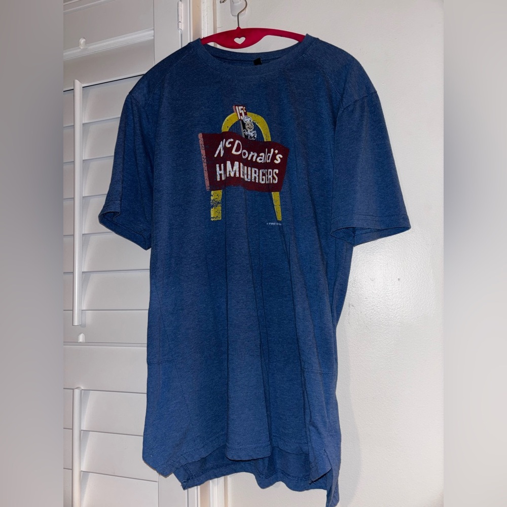 Men’s Blue McDonald's T-Shirt